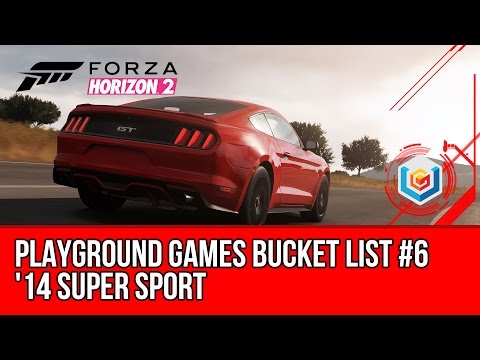 Forza Horizon 2 - Playground Games Bucket List #6 - '14 Super Sport Walkthrough