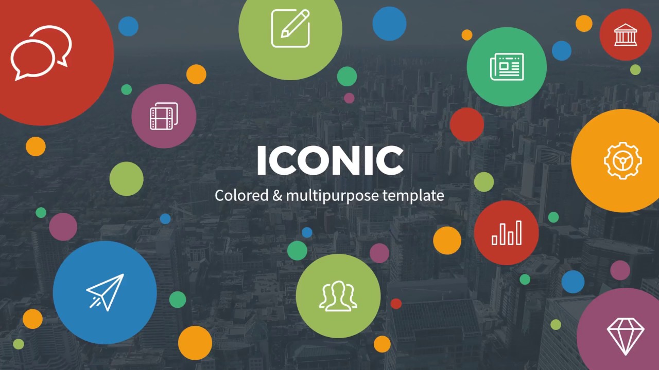 Iconic Presentation Template for Powerpoint & Keynote