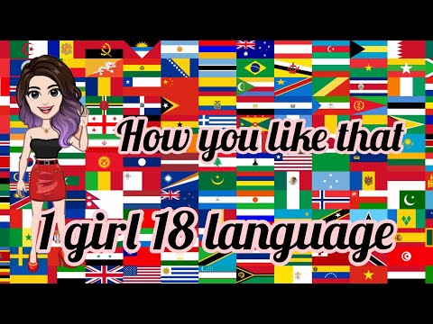 1 Girl 18 Language - How You Like That - Blackpink (Multi language cover by Lina) (Indian)