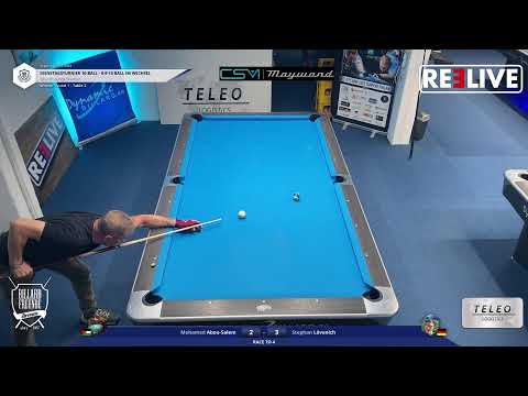 Mohamed Abou-Salem vs Stephan Lövenich Tisch 2 10-Ball Dienstagsturnier Billardfreunde Bremen