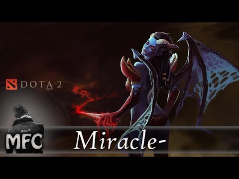 Miracle- Queen of Pain Gameplay - Ranked Match - Dota 2.