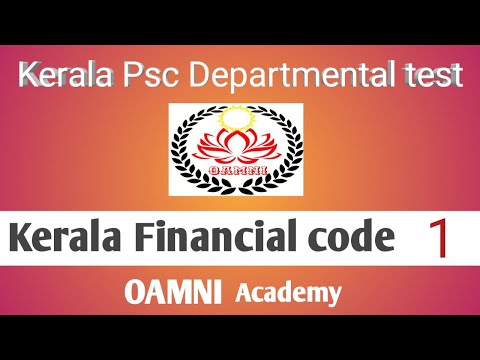 Kerala Psc Departmental test classes/KFC - Kerala Financial code class-1/Definitions/PQA