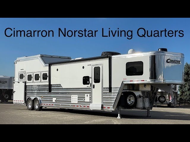 Preview image of 2023 Cimarron Norstar 4 Horse Living Quarters With Aire Ride youtube video