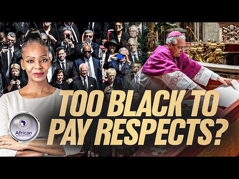 African Man Erupts In Anger & Escorted Out After Denied Access To Pay Respects To Pope