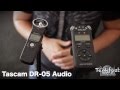 Zoom H1 vs Tascam DR-05: Audio Shootout ...