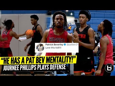 "He's the Patrick Beverly of High School Basketball!" Journee Phillips Locks Up! Video