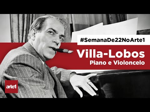 VILLA-LOBOS PIANO e VIOLONCELO - PEQUENA SUÍTE: "ROMANCETTE" e "LEGENDÁRIA"