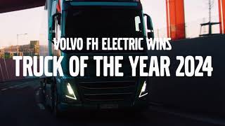  Volvo FH Electric wins “Truck of the Year 2024”!