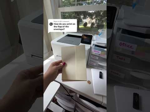 How to print envelopes on an HP printer