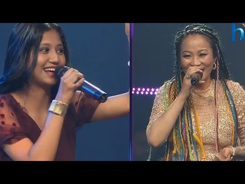 @The voice of nepal season 4//Saraswoti rai VS upasana rijal//Battle/