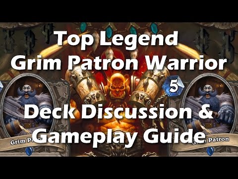 Top Legend Patron Warrior (as played by Xixo & Sjow) - Hearthstone Deck Discussion & Gameplay