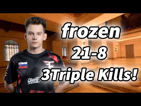 CS2 FaZe frozen POV Faceit Mirage (21-8) | 2024/08/21 #cs2 #demo