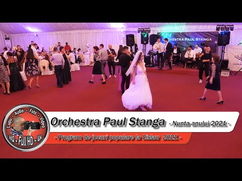 Orchestra Paul Stanga - Program de jocuri populare la Cislau (Geampara si Brau)