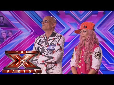 Kitten and The Hip sing K.A.T.H's Shut Up And Dance | Room Auditions Week 1 |  The X Factor UK 2014