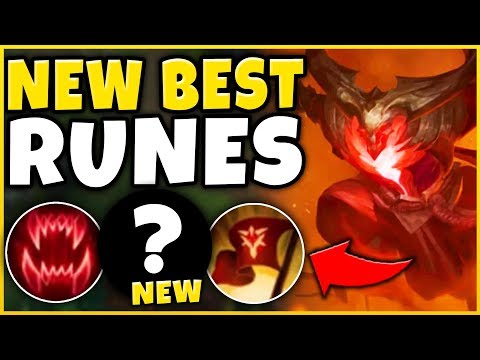 *NEW RED KAYN META* RANK 1 KAYN WORLD SHOWS YOU THE BEST RUNES POSSIBLE - League of Legends