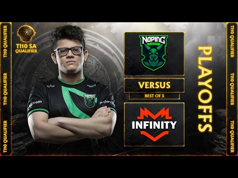 No Ping Esports vs Infinity Esports Game 2 (BO3) | The International 10 Qualifiers South America