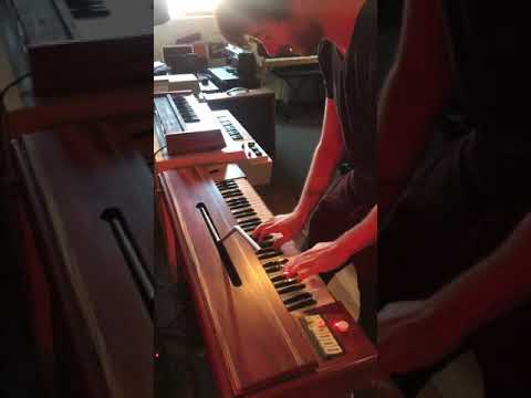 Jake Sherman plays Clavinet with Castlebar mod (whammy bar)