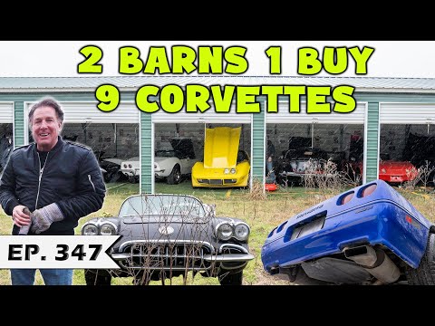 Coffee Walk | Double Barn Find: 9 Vintage Corvettes in South Texas!