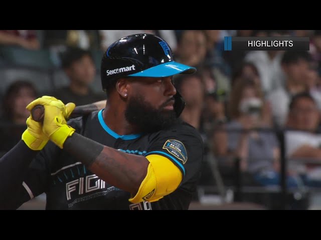 8月27日 北海道日本ハムファイターズ 対 東北楽天ゴールデンイーグルス ハイライト