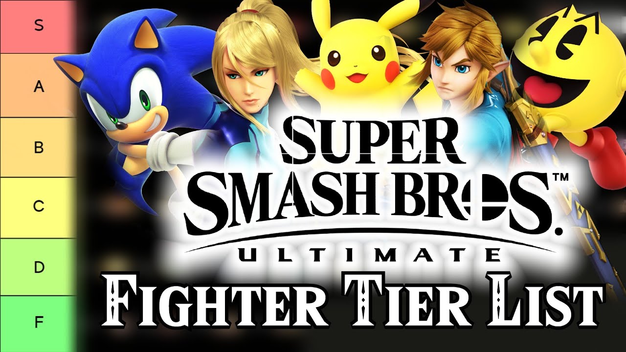 Super Smash Bros. Ultimate: Fighter Tier List