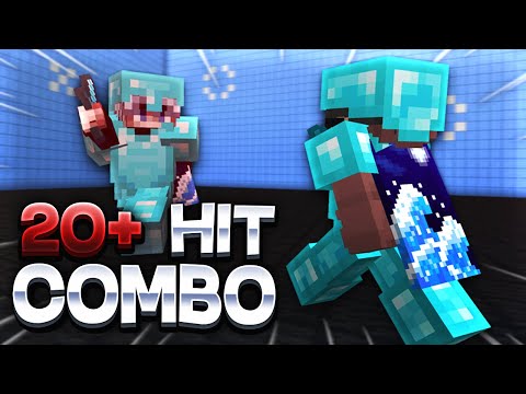 HOW TO COMBO LOCK! Get 20+ Hit Combos! (Minecraft PvP Tutorial)