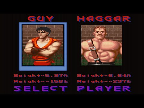 Final Fight Guy - SNES - Cheat Codes #emulator #cheatcodes #snes