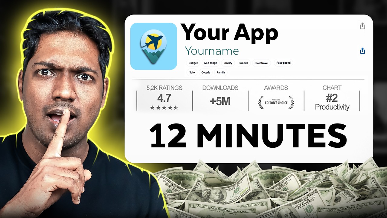 How I Built a Real App With Just AI – No Coding!