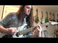 Mastodon Naked Burn guitar cover Leviathan Dimarzio Titan