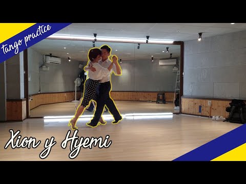 시온 y 향기(xion y hyemi) 걷기로 탱고 한곡 춤추기 _invierno