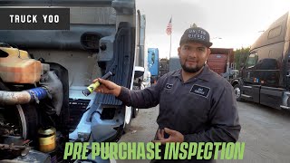 Semi truck pre purchase inspection. Is this a good truck to buy?