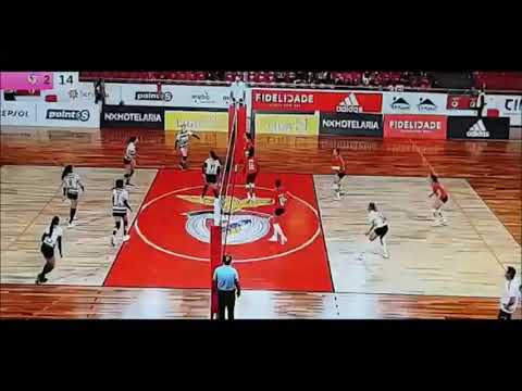 Ponto final do 5.º set e jogo - SL Benfica vs Sporting CP