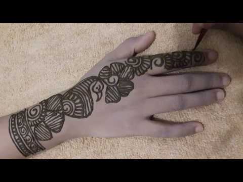 Easy and Simple Mehndi Design for Hands- Easy Beautiful Mehndi design -mehndi for beginners