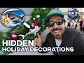 Universal Orlando S HIDDEN Holiday Decorations Retro Ride Easter Eggs