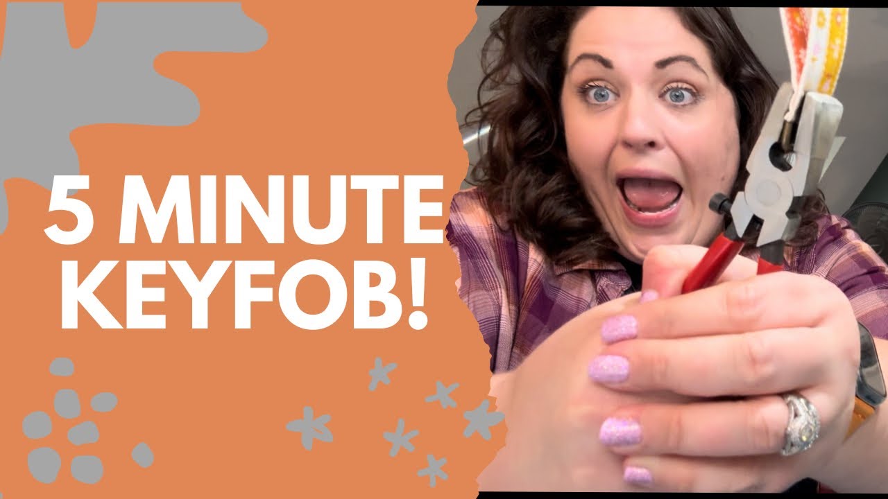 Let's Make a KEY FOB! Beginner Friendly Sewing Project!
