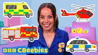 People Who Help Us 🚑🧑🏫 | Learn and play games with CBeebies' Evie and Friends 🌈