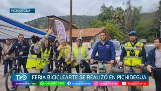 En Pichidegua, Feria Bicicletearte Cecrea reúne a 200 estudiantes de O’Higgins y celebra los 10 años
