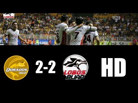 Dorados vs Lobos Buap 2-2 RESUMEN GOLES 2017 HD
