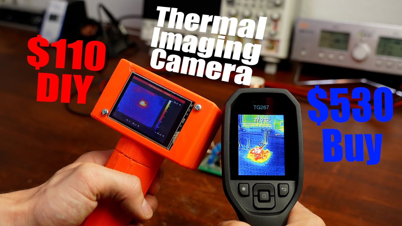 Thermal Imaging Camera DIY 110 VS Buy 530 DIY or Buy