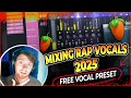How To Mix Rap Vocals In FL Studio Stock Plugins 2025 FREE VOCAL PRESET