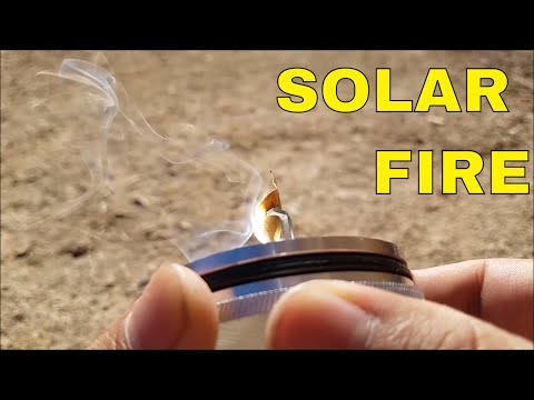 BEST SURVIVAL FIRE STARTER SOLO SCIENTIFIC TINDER HOT BOX SOLAR FIRE STARTER REVIEW