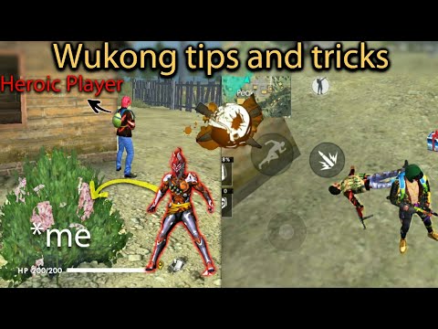 New character Wukong Gameplays,how to use wukong ability perfectly by DEATH RAIDER | Hindi Tech Room Video