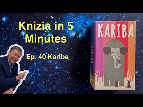 Knizia in Five Minutes. Episode 40 Kariba. 