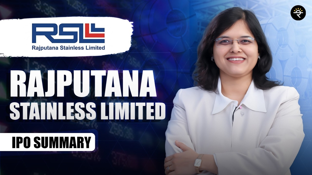 Rajputana Stainless IPO Summary | Key things you need to know about this IPO | CA Rachana Ranade