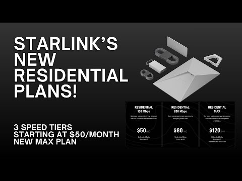 Starlink Revamps Residential Plans With New Pricing and Speed Tiers