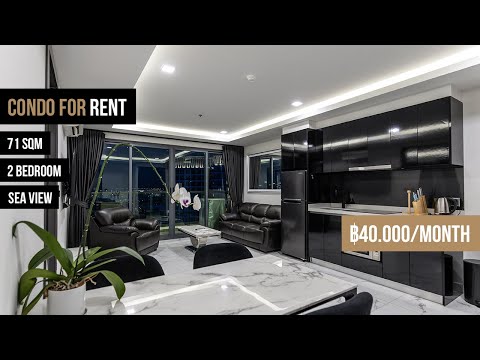 📢 2 Bedroom Condo For Rent - Arcadia Millennium Tower | Central Pattaya | 71 sqm | 29th floor