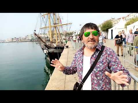 BUQUE INGLÉS - VISITANDO LA BAHÍA DE SANTANDER - NORTE DE ESPAÑA ...