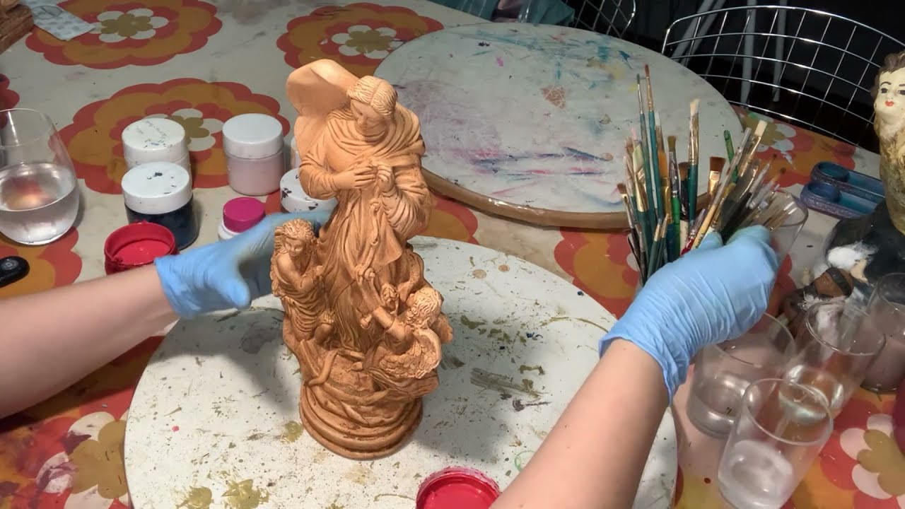 PINTURA BÁSICA - NOSSA SENHORA DESATADORA DE NÓS