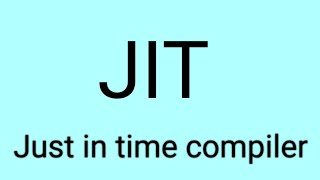 Lecture 4 : Just In Time compiler in Java