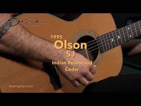 1995 Olson SJ, Indian Rosewood/Cedar image 23