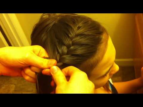 Side French Braid Hair Tutorial **For Beginners** Video